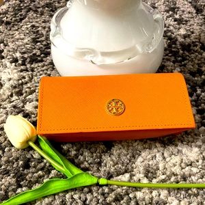 Tory Burch Orange Sunglasses Case